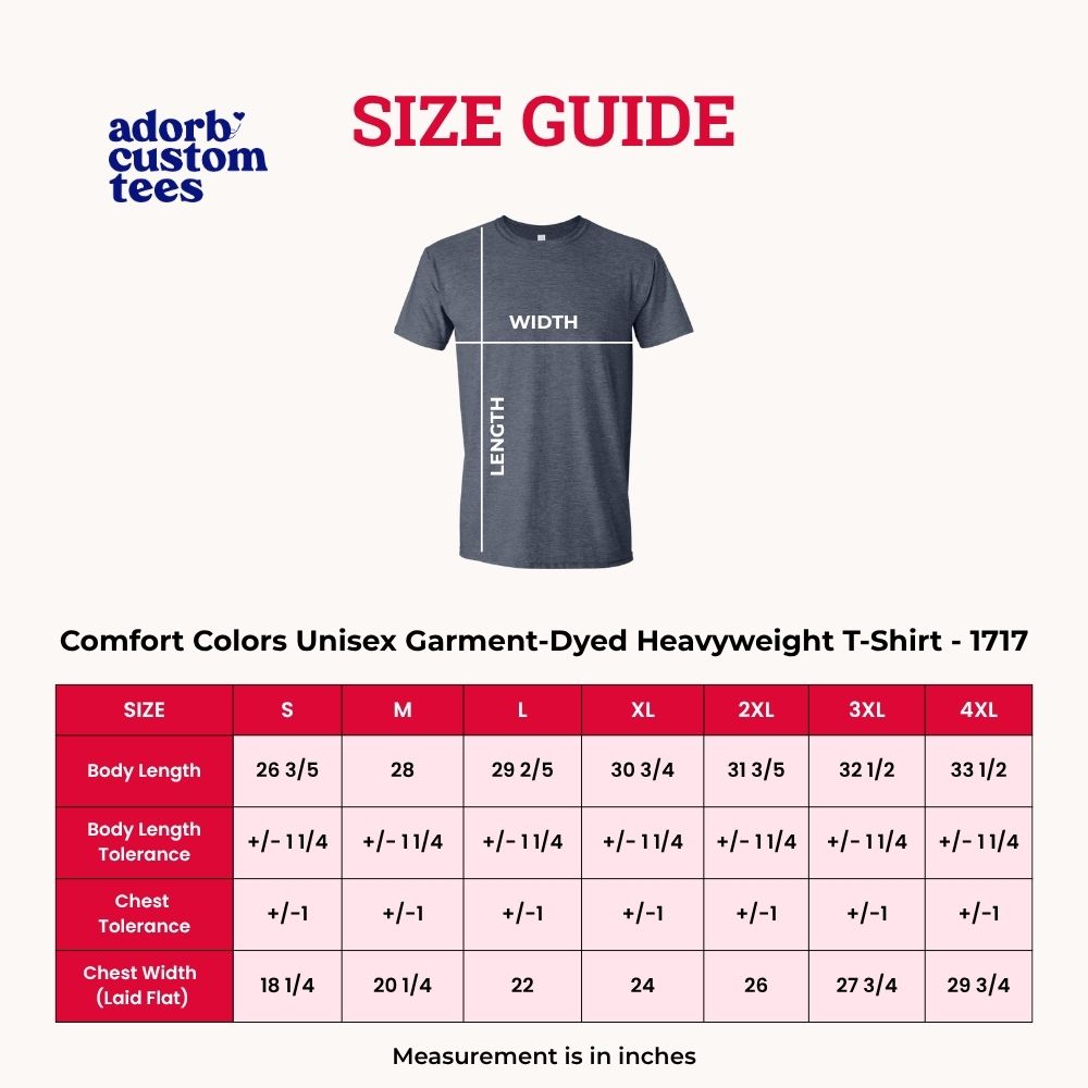 Bookworm Comfort Colors Shirt - Book Lover Tee