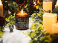 Gothic Cathedral Soy Candle – Patchouli, Incense & Vetiver | Dark Home Decor Gift
